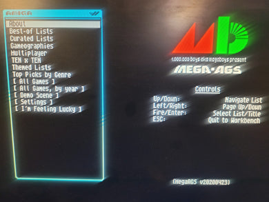 a=miga MegaAGS for Mister FPGA -All whd games -32gbMicro SD Card