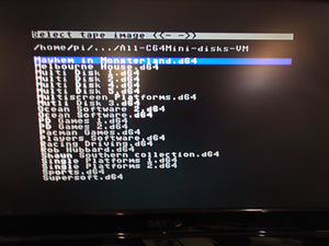 C= Commodore 64 Distro - pi 4,400 Latest Release with 12500 games